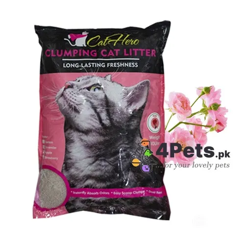 Cat Hero Bentonite Litter - Rose