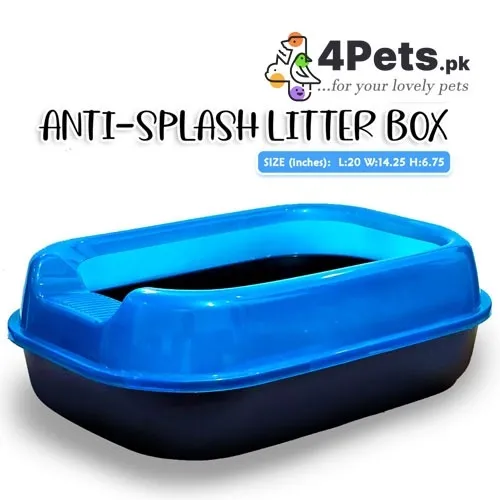 Anti Splash Cat Litter Box