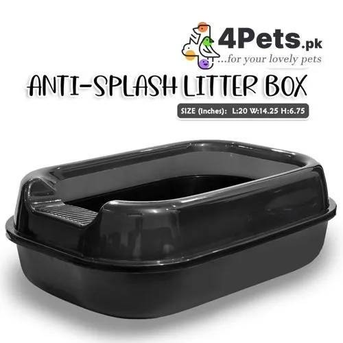 Anti Splash Cat Litter Box