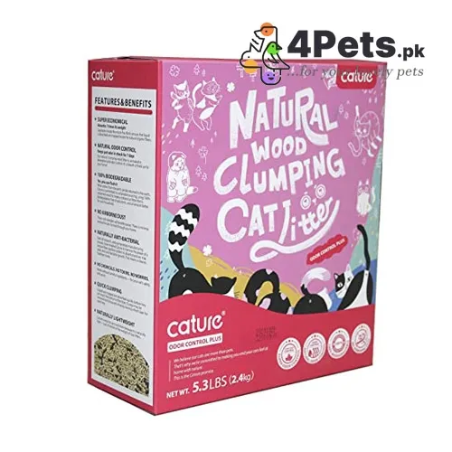 Cature Natural Wood Clumping Cat Litter