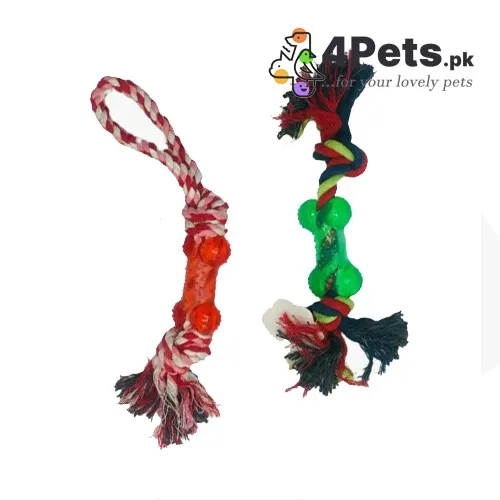 Best Price Dog Toy Rubber Bone Rope