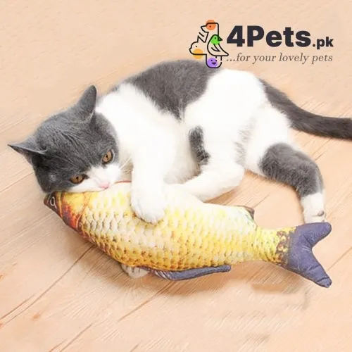 Fish Plush Cat Toy