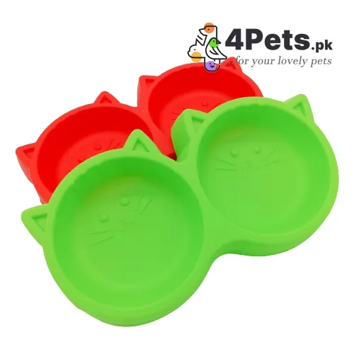 Meow Face Double Bowl