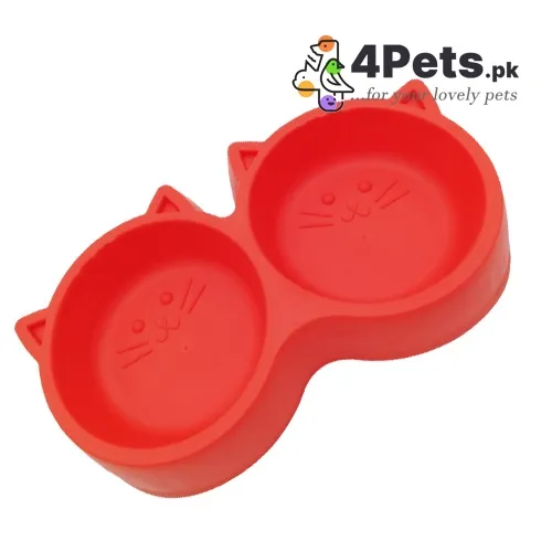 Meow Face Double Bowl