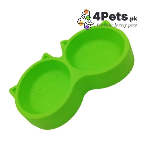 Meow Face Double Bowl