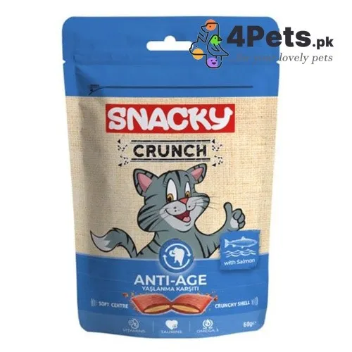 Snacky Crunch Anti-age Cat Treat With Salmon